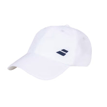 Load image into Gallery viewer, Babolat Basic Logo Junior Hat - WHT/WHT 1000/One Size
- 4