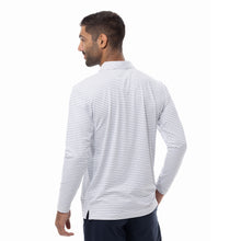 Load image into Gallery viewer, SanSoleil Soltek Ice Stripe Mens LS Polo
 - 2