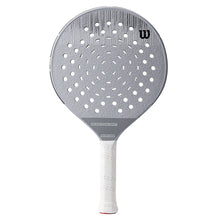 Load image into Gallery viewer, Wilson Steam Smart GRUUV V2 Platform Tennis Paddle - Gray/4 1/4/370G
- 1