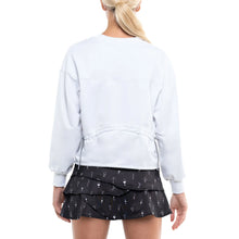 Load image into Gallery viewer, Lucky in Love Ruche Back Womens Tennis Pullover
- 4