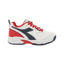 Load image into Gallery viewer, Diadora Jr. S. Challenge 5 SL Tennis Shoes - White/Blue/Red/M/6.0
- 1