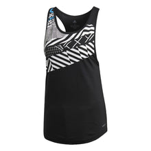 Load image into Gallery viewer, Adidas Paris Black Womens Tennis Tank Top
- 1
