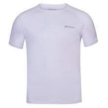 Load image into Gallery viewer, Babolat Play Mens Crew Tennis Shirt - 1000 WHITE/XXL
 - 5