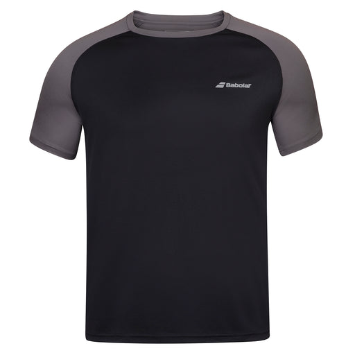 Babolat Play Mens Crew Tennis Shirt - 2000 BLACK/XXL