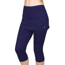 Load image into Gallery viewer, Sofibella Abaza WMNS Tennis Skirt w/Capri Leggings - Navy/2X
 - 3