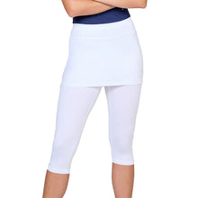 Load image into Gallery viewer, Sofibella Abaza WMNS Tennis Skirt w/Capri Leggings - White/2X
 - 15
