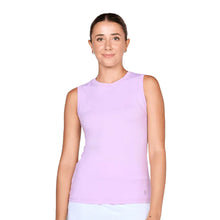 Load image into Gallery viewer, Sofibella UV Colors Womens Sleeveless Tennis Shirt - Lavender/2X
 - 7