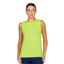 Load image into Gallery viewer, Sofibella UV Colors Womens Sleeveless Tennis Shirt - Teddy/2X
 - 5