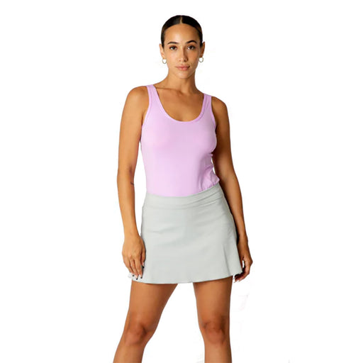Sofibella UV Staples 13in Womens Tennis Skirt - Stone/2X