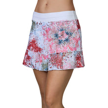 Load image into Gallery viewer, Sofibella UV Colors Print 14in Womens Tennis Skirt - Murano/XL
 - 4
