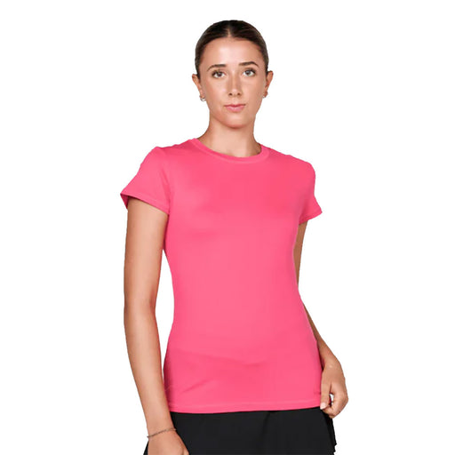 Sofibella UV Colors SS Womens Tennis Shirt - Amore/XXL