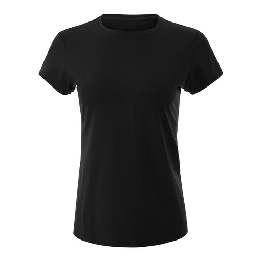 Sofibella UV Colors SS Womens Tennis Shirt - Black/XXL