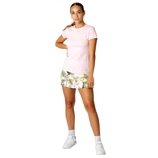 Sofibella UV Colors SS Womens Tennis Shirt - Cotton Candy/2X