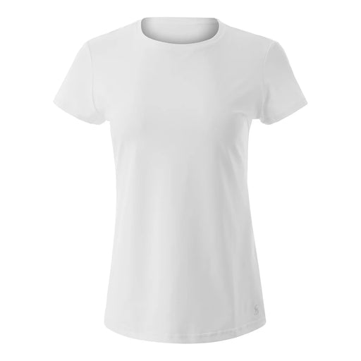 Sofibella UV Colors SS Womens Tennis Shirt - White/XXL