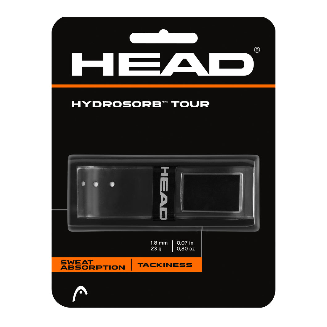 Head Hydrosorb Tour Black Replacement Grip - Black