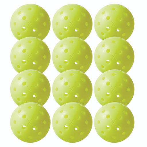Franklin X-40 Optic Outdoor Pickleballs 12-Pack 1 - Optic