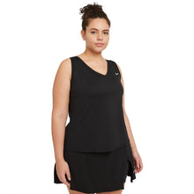 Load image into Gallery viewer, NikeCourt Victory Womens Tennis Tank Top - BLACK 010/XL
 - 1