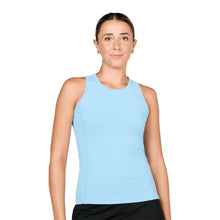 Load image into Gallery viewer, Sofibella UV Colors Womens Tennis Tank Top - Cloud/2X
 - 6