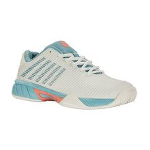Load image into Gallery viewer, KSwiss HyperCourt Express 2 Kids Tennis Shoes 1 - Blanc/Nile/Dsrt/M/6.0
 - 3