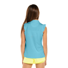 Load image into Gallery viewer, Lucky in Love Pleat Me Up Girls SL Polo
 - 8