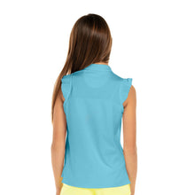 Load image into Gallery viewer, Lucky in Love Pleat Me Up Girls SL Polo
 - 4