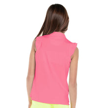Load image into Gallery viewer, Lucky in Love Pleat Me Up Girls SL Polo
 - 4