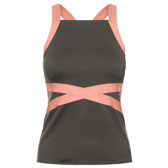K-Swiss Criss-Cross Womens Tennis Tank Top