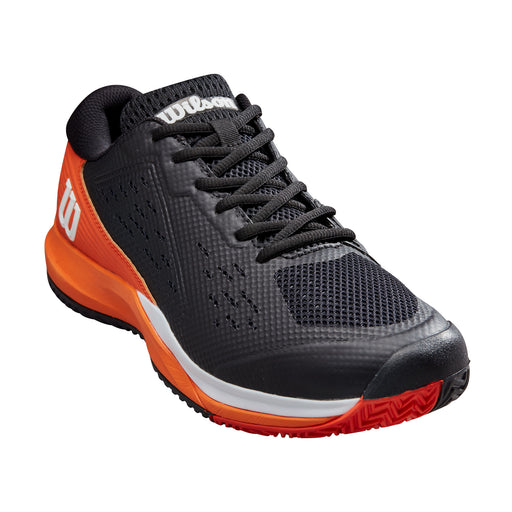 Wilson Rush Pro Ace Mens Tennis Shoes - Blk/Vermillion/D Medium/13.0
