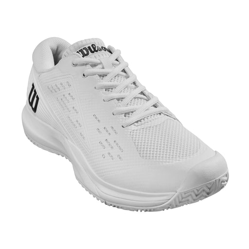 Wilson Rush Pro Ace Mens Tennis Shoes - White/Black/D Medium/13.0