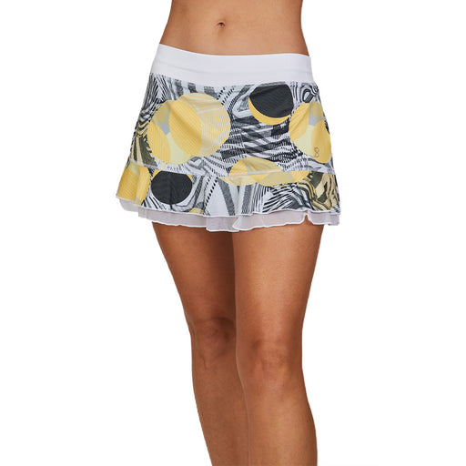 Sofibella UV Colors Dbl 13 Inch Wmn Tennis Skirt - Circle Vibe/XL