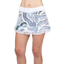 Load image into Gallery viewer, Sofibella UV Colors Dbl 13 Inch Wmn Tennis Skirt - Quartz/XL
 - 9