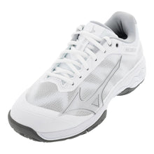 Load image into Gallery viewer, Mizuno Wave Exceed Light AC Womens Tennis Shoes - WHITE/SLVR 0073/B Medium/11.0
 - 9
