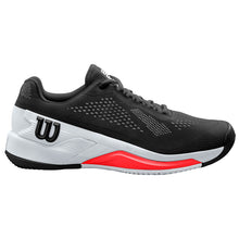 Load image into Gallery viewer, Wilson Rush Pro 4.0 Mens Tennis Shoes - Bk/Wt/Poppy Red/D Medium/14.0
 - 1