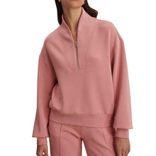 Load image into Gallery viewer, Varley Davidson Womens Half Zip Sweatshirt - Brandy Rose/L
 - 9