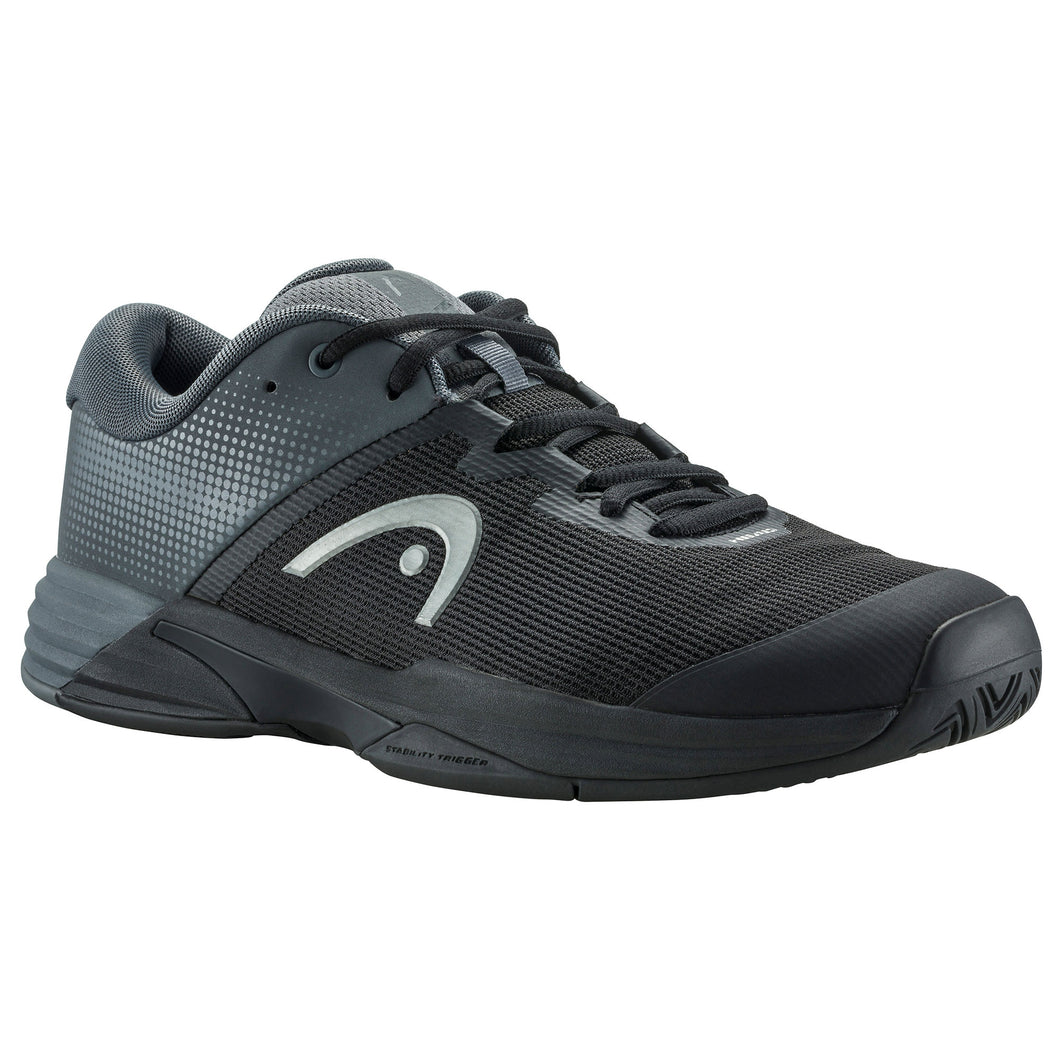Head Revolt Evo 2.0 Mens Tennis Shoes - Black/Grey/D Medium/14.0