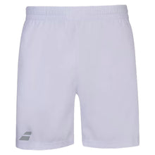 Load image into Gallery viewer, Babolat Play Boys Tennis Shorts - White 1000v/12-14
 - 5