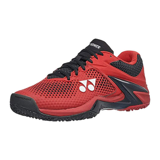 Yonex Power Cushion Eclipsion 2 Mens Tennis Shoes - Red/Black/D Medium/7.5