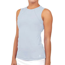 Load image into Gallery viewer, Sofibella UV Colors Womens Sleeveless Tennis Sh - Stone/2X
 - 7