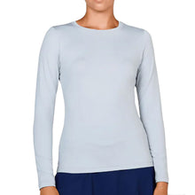 Load image into Gallery viewer, Sofibella UV Colors Womens LS Tennis Shrt - Stone/2X
 - 11