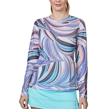 Load image into Gallery viewer, Sofibella Airflow Womens Long Sleeve Tennis Shirt - Natura/2X
 - 6