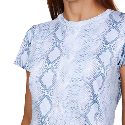 Sofibella UV Feather Womens Tennis SS Shirt