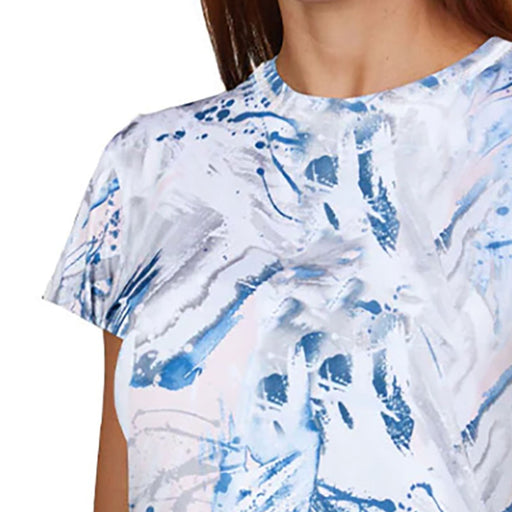 Sofibella UV Feather Womens Tennis SS Shirt
