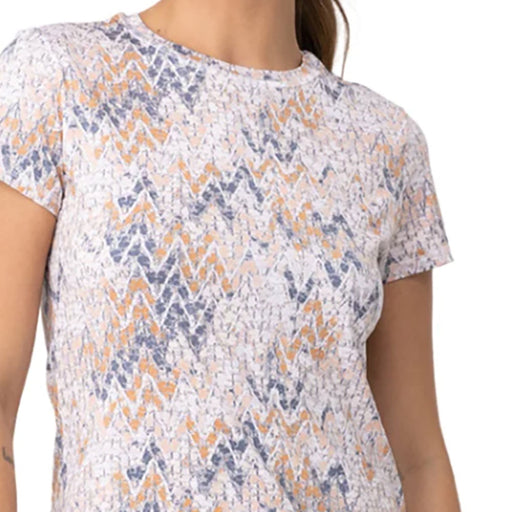 Sofibella UV Feather Womens Tennis SS Shirt