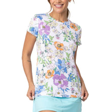 Load image into Gallery viewer, Sofibella UV Feather Womens Tennis SS Shirt - Splendid/XL
 - 19