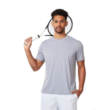 Load image into Gallery viewer, SB Sport Classic SS Mens Tennis Shirt - Silver Melange/1X
 - 7