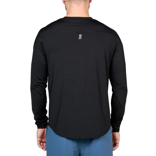 SB Sport V Neck Long Sleeve Mens Tennis Shirt