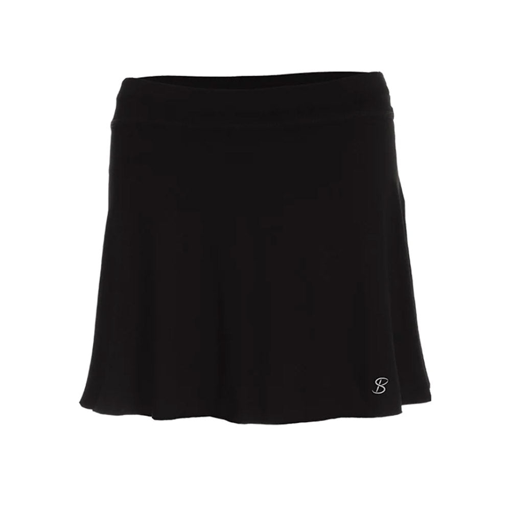 Sofibella 15 in UV Staples Womens Tennis Skirt - Black/2X