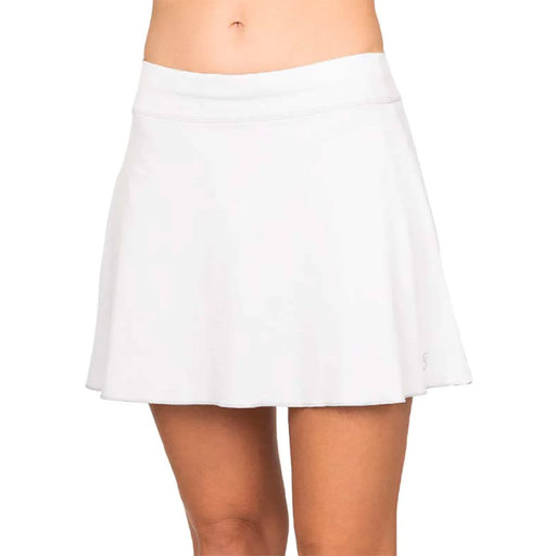 Sofibella 15 in UV Staples Womens Tennis Skirt - White/2X