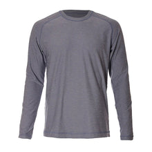 Load image into Gallery viewer, Sofibella SB Sport Athletic Mens LS Tennis Shirt - Steel Melange/XL
 - 5