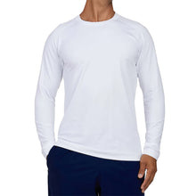 Load image into Gallery viewer, Sofibella SB Sport Athletic Mens LS Tennis Shirt - White/1X
 - 6